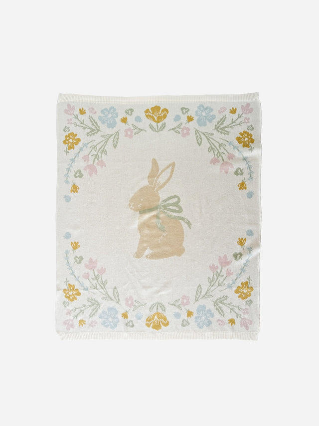 Organic Cotton Bunny Blanket