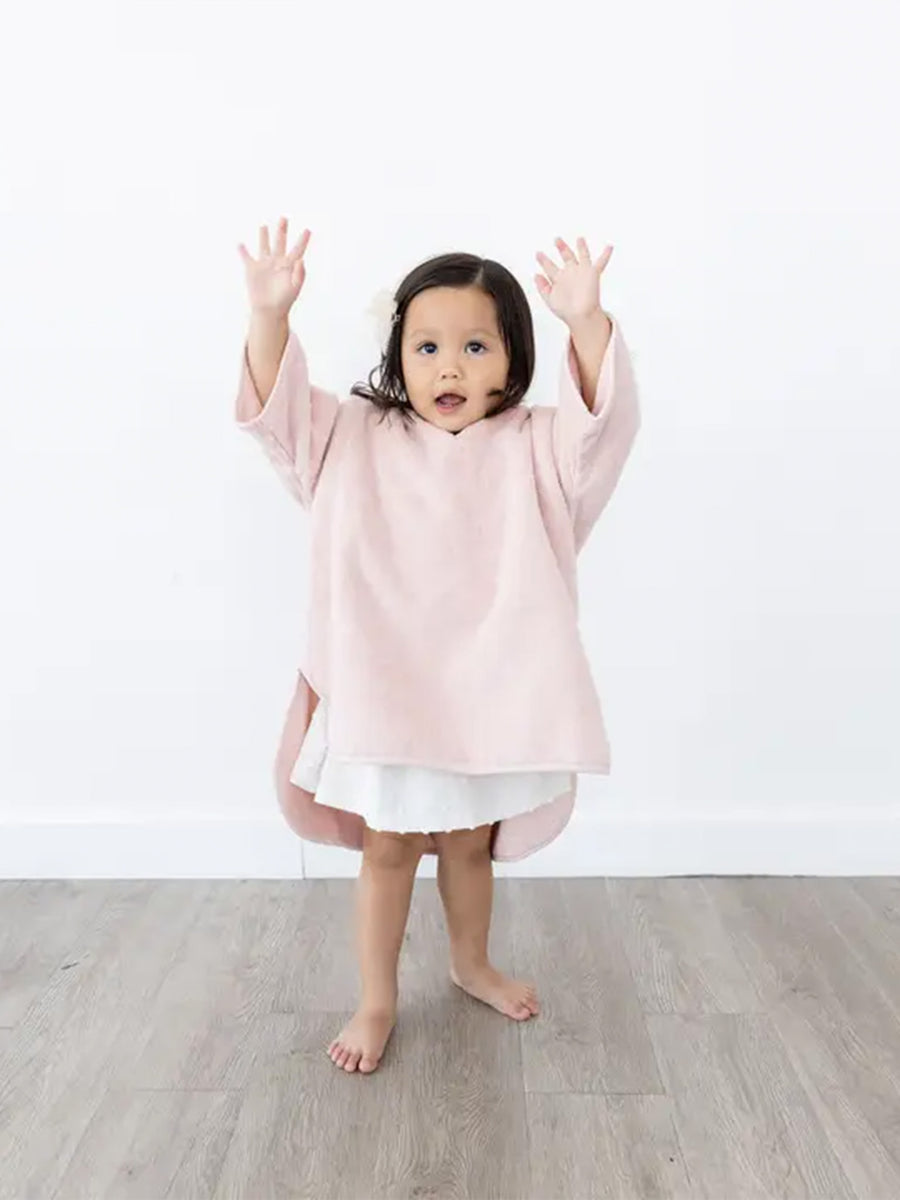 Organic Cotton Hooded Poncho Cover-Up Baby-Kids : Nursery : Bath Natemia 