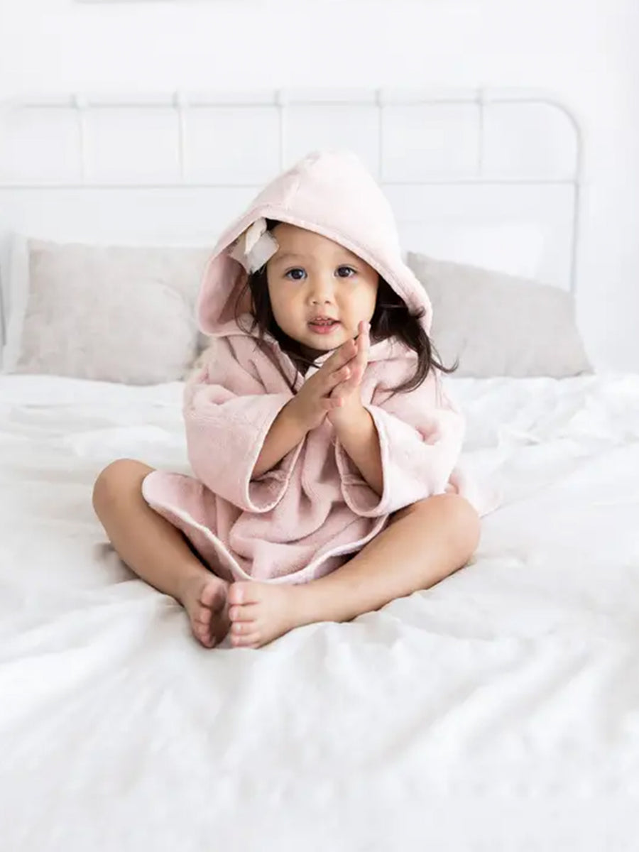 Organic Cotton Hooded Poncho Cover-Up Baby-Kids : Nursery : Bath Natemia 