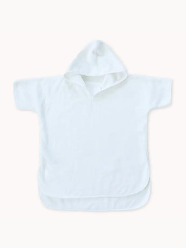Organic Cotton Hooded Poncho Cover-Up Baby-Kids : Nursery : Bath Natemia 