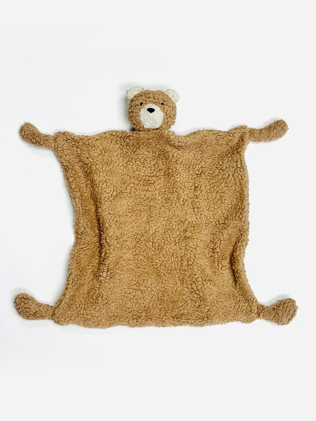 Organic Bear Sherpa Lovey Baby :Nursery :Blankets :Toys :Plush + Crinkle Viverano Organics 