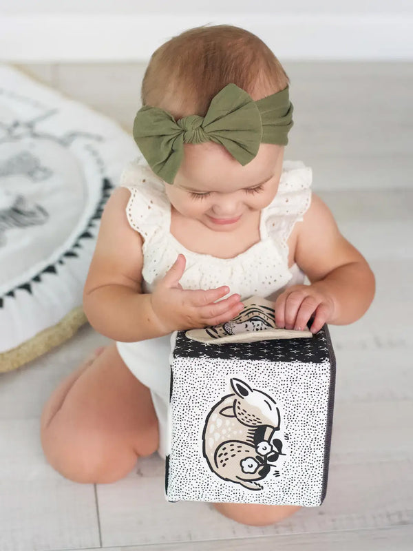 Organic Soft Block Baby : Toys : Learning : Plush + Crinkle Wee Gallery 