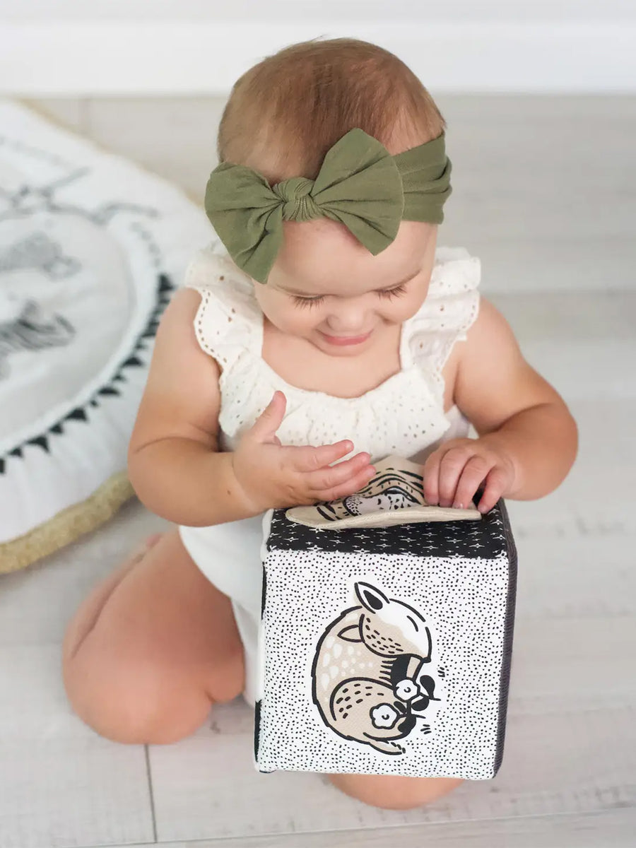 Organic Soft Block Baby : Toys : Learning : Plush + Crinkle Wee Gallery 