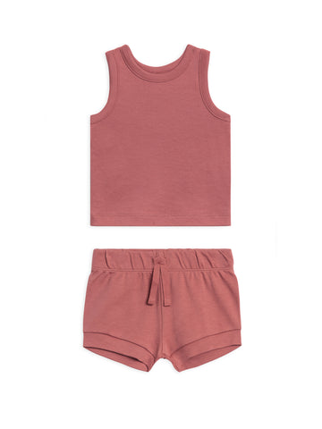 Organic Tank and Short Set