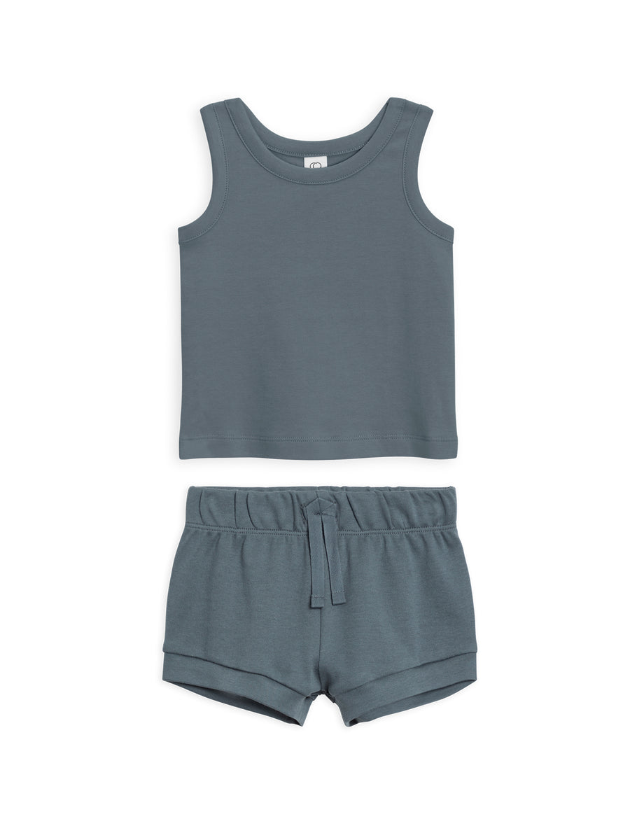 Organic Tank and Short Set