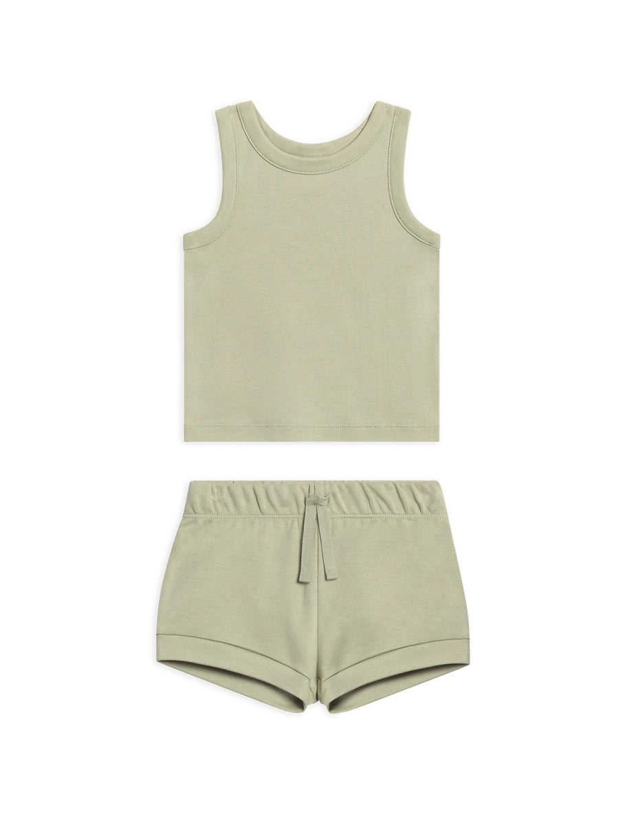 Organic Tank and Short Set