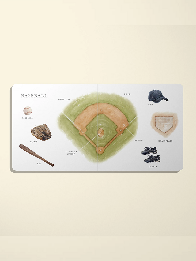 Our Big Book of Sports Baby-Kids :Nursery :Books :Toys :Learning Paige Tate &Co. 