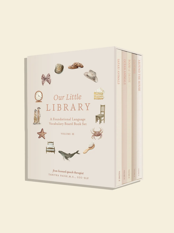 Our Little Library Baby-Kids : Nursery : Books : Toys : Learning Paige Tate & Co. 