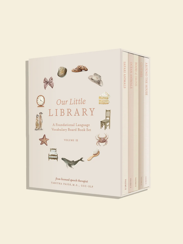Our Little Library Baby-Kids :Nursery :Books :Toys :Learning Paige Tate & Co. 