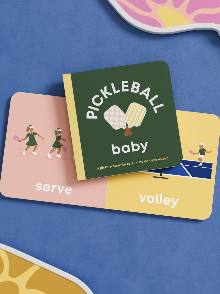 Pickleball Baby Board Book