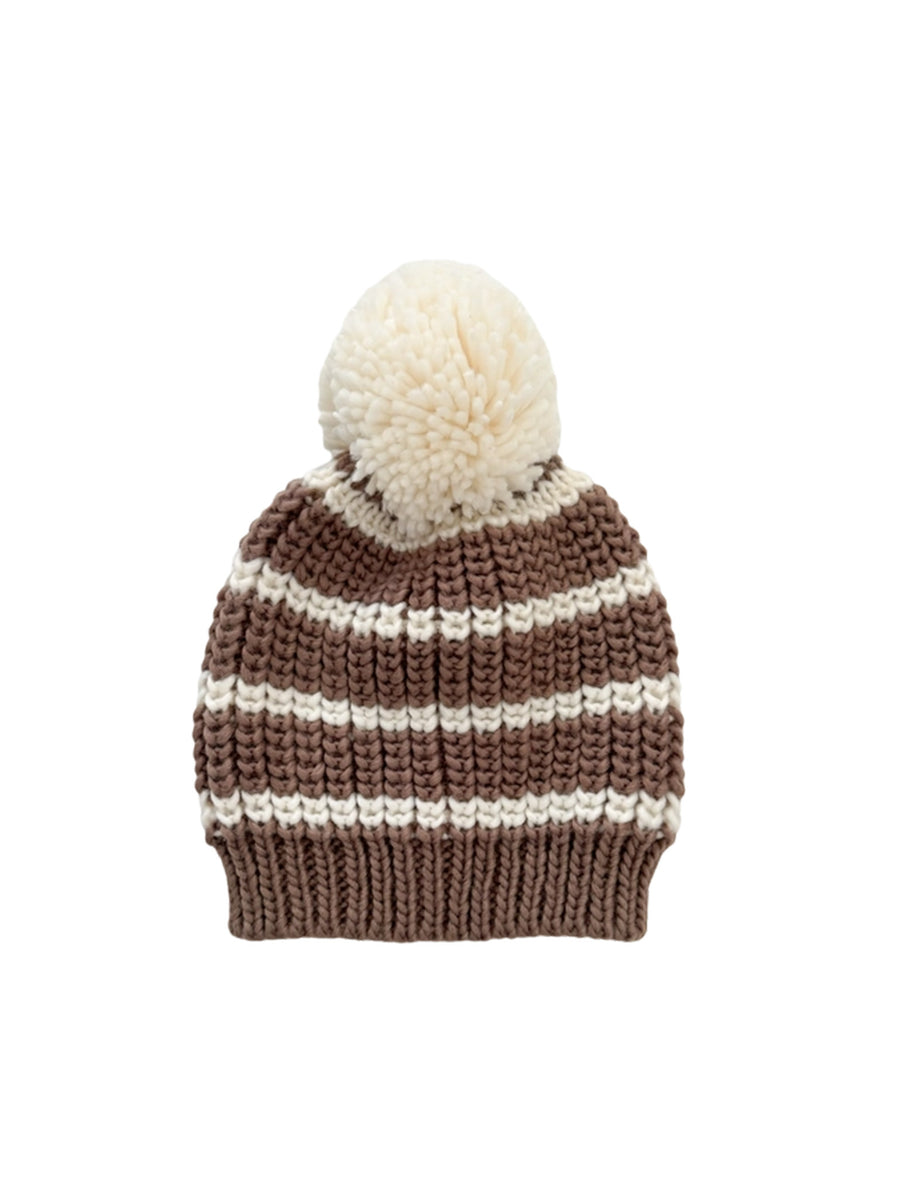 Rib Knit Stripe Hat Baby-Kids : Accessories : Hats The Blueberry Hill 