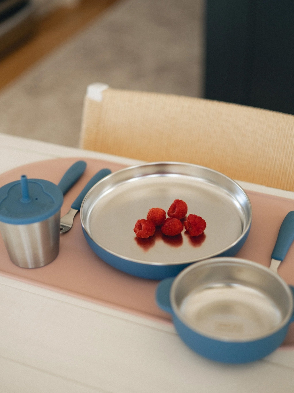Stainless Steel Children's Plate
