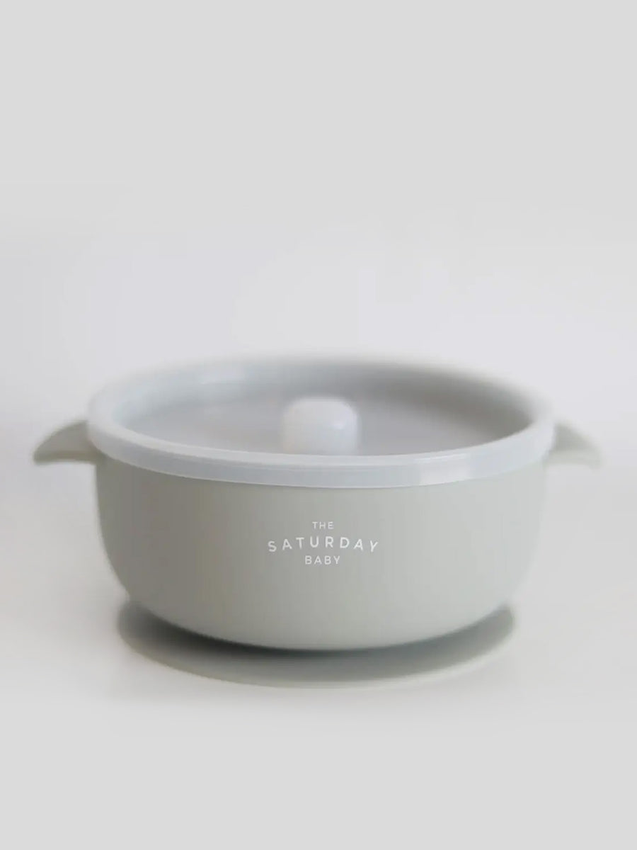 Suction Bowl With Lid Baby-Kids :Gear :Feeding The Saturday Baby 