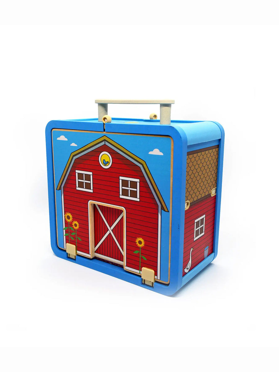 Suitcase Play House Kids :Toys :Learning Jack Rabbit Creations 