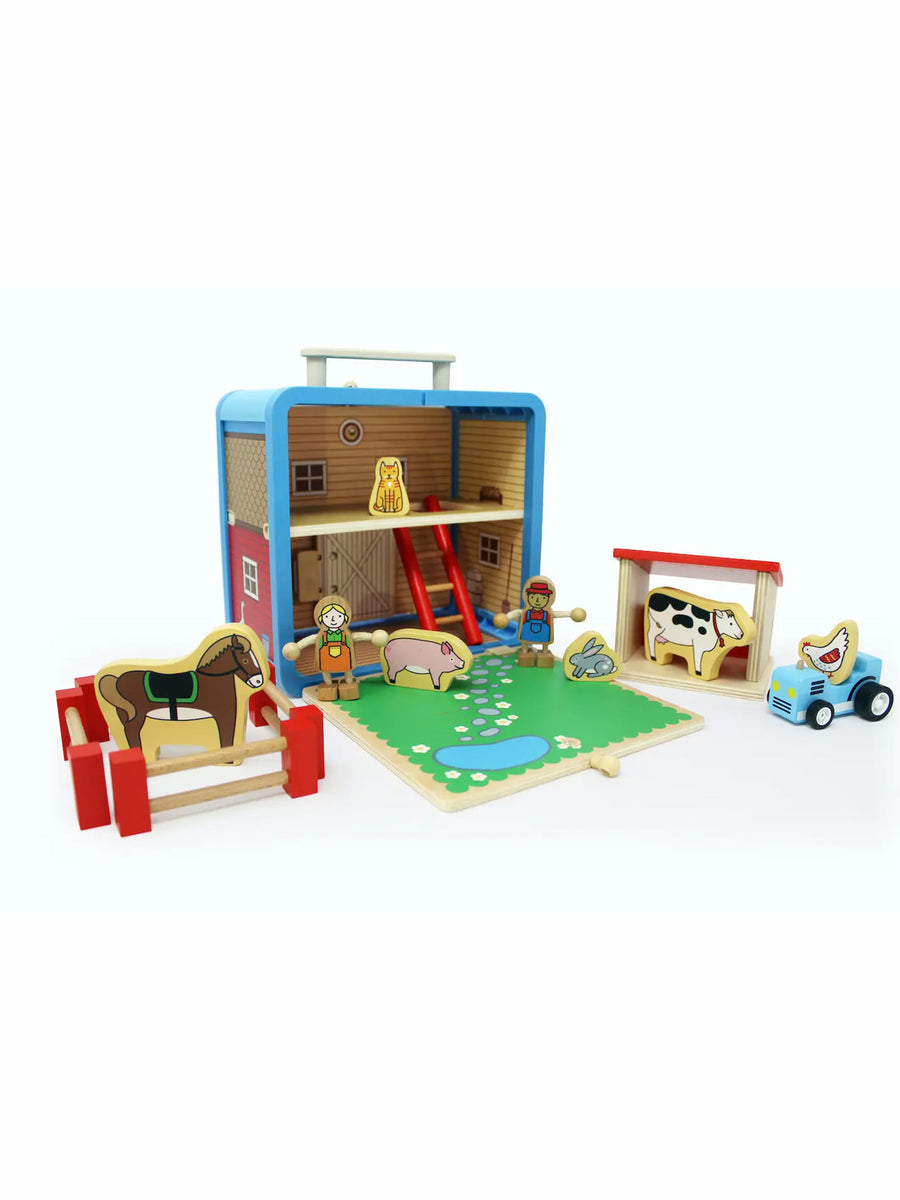 Suitcase Play House Kids : Toys : Learning Jack Rabbit Creations Suitcase Play House