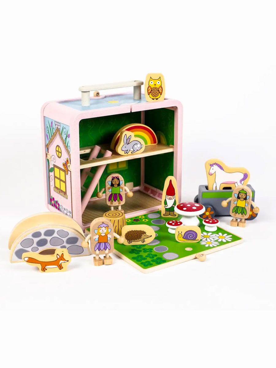 Suitcase Play House Kids :Toys :Learning Jack Rabbit Creations 