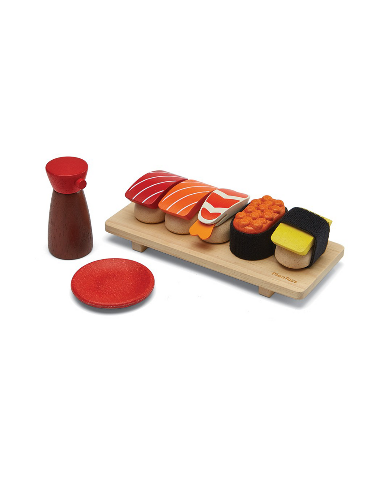 Sushi Chef Play Set Baby-Kids : Toys : Pretend Play Plan Toys Sushi Chef Play Set for Babies and Kids | Colored Organics®