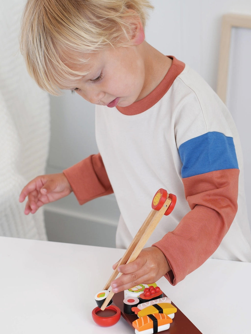 Sushi Set Baby-Kids : Toys : Pretend Play Mentari Toys Sushi Set for Babies Organic for Babies | Colored Organics®