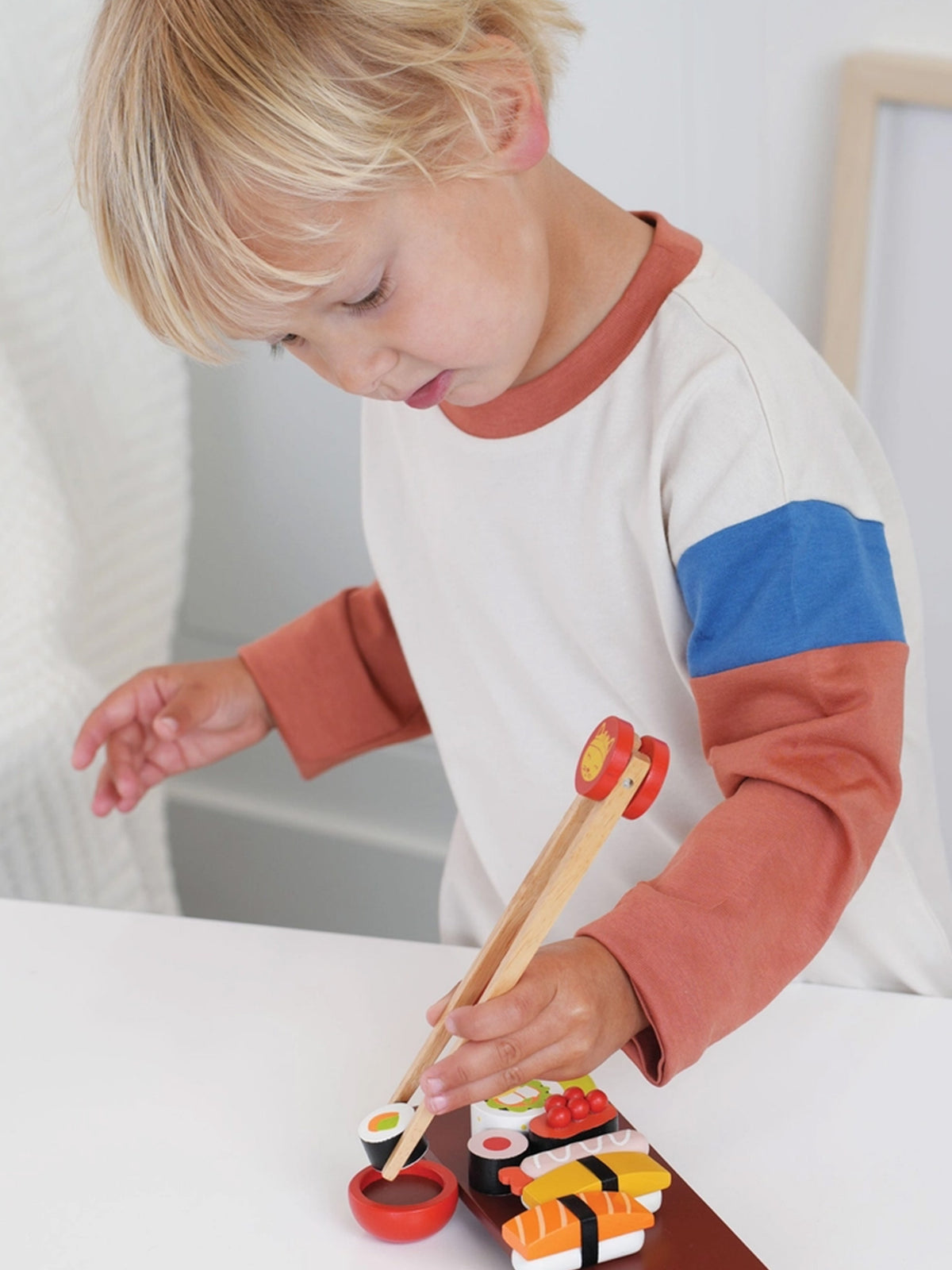 Sushi Set Baby-Kids : Toys : Pretend Play Mentari Toys Sushi Set for Babies Organic for Babies | Colored Organics®