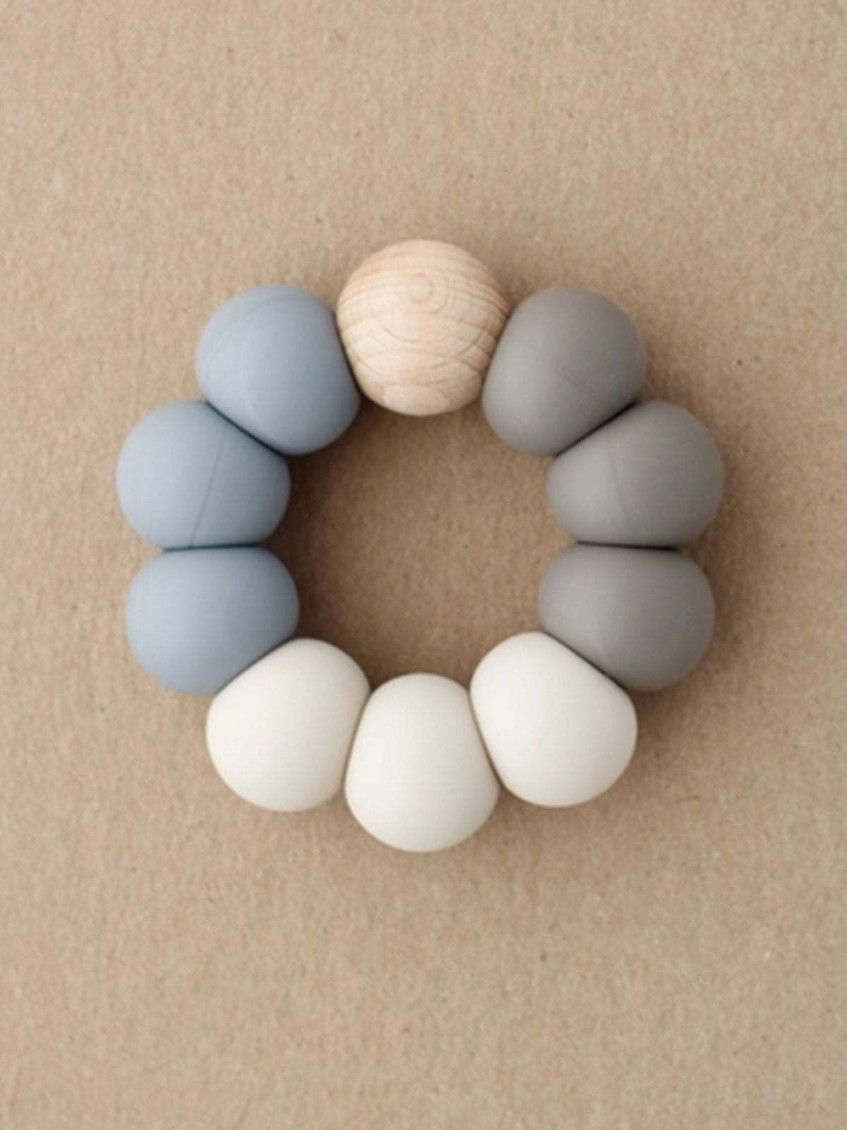 Teether Ring Baby : Toys : Rattles : Teethers Little Chew Teether Ring for Babies and Kids | Colored Organics®