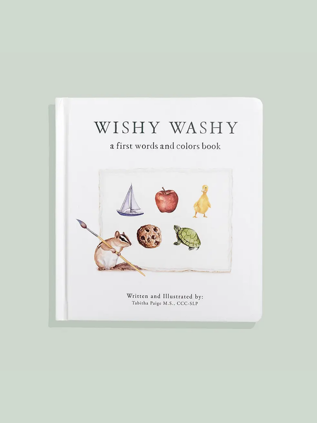 Wishy Washy A Board Book of First Words and Colors Baby-Kids : Toys : Books Paige Tate & Co. Wishy Washy A Board Book of First Words | Colored Organics®