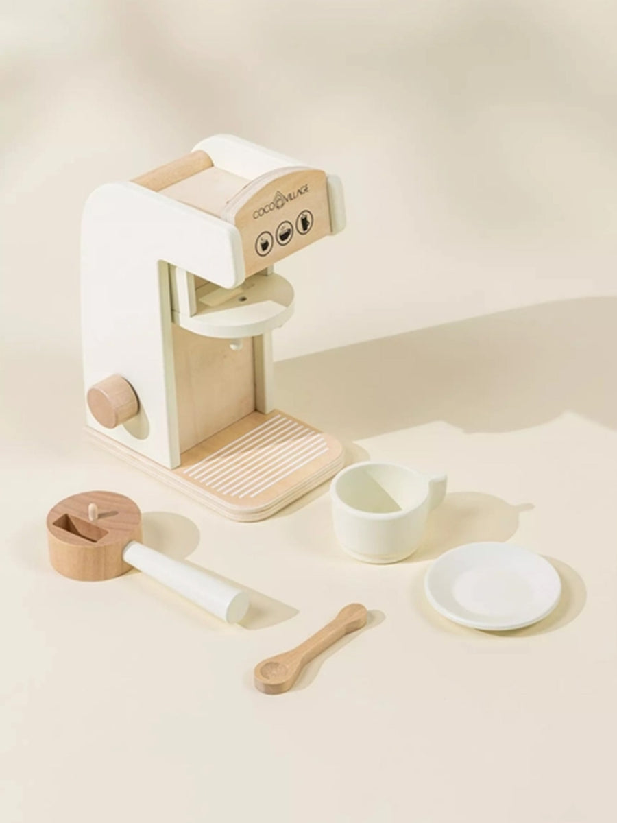 Wooden Coffee Maker Play Set Baby-Kids : Toys : Learning : Wooden Coco Village 