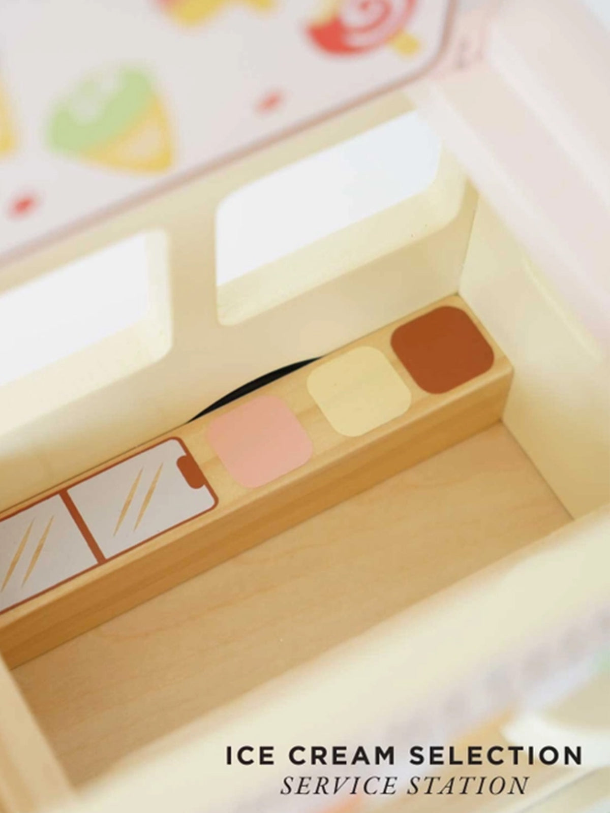 Wooden Ice Cream Van Baby-Kids : Toys : Pretend Play Le Toy Van, Inc. Wooden Toy Ice Cream Van for Kids | Colored Organics®