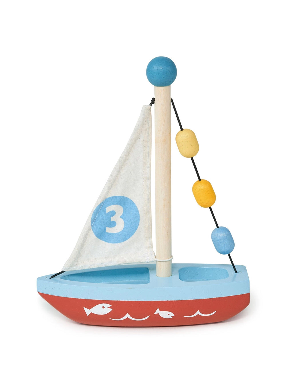 Wooden Sailing Boat Baby-Kids : Toys : Pretend Play Mentari Toys Wooden Sailing Boat for Babies and Kids | Colored Organics®