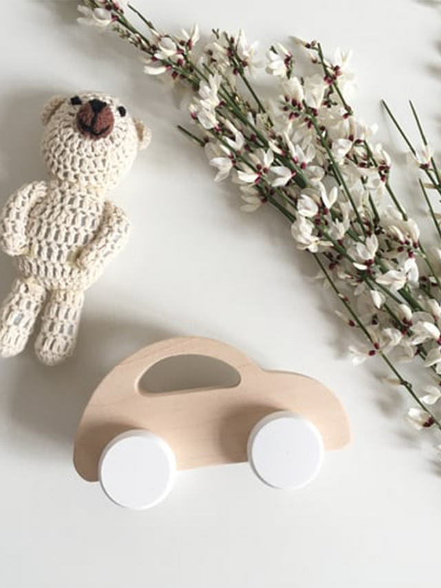 Wooden Toy Car Baby-Kids :Toys :Wooden Briki Vroom Vroom 