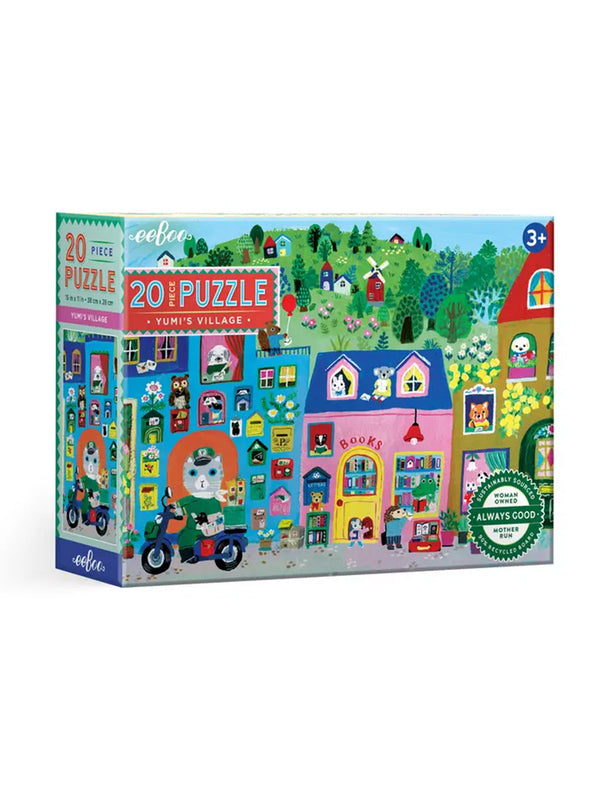 Yumi's Village 20 Piece Puzzle