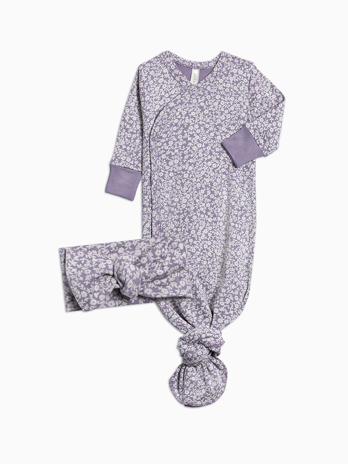 Organic Infant Winter Gown Set Baby : Virtual Bundle KENDI by Colored Organics Organic Girls Muslin Bundle for Baby | Colored Organics®