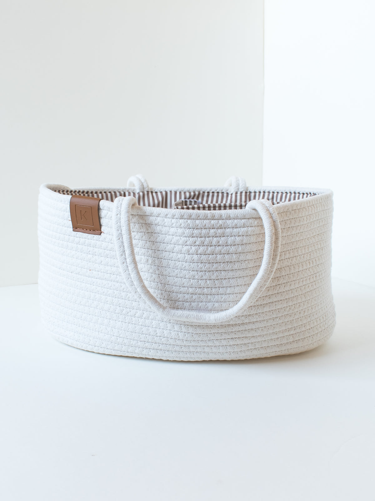 Diaper Caddy Baby : Parent : Gear : Travel : Nursery Kendi Non-Toxic Cotton Rope Diaper Caddy | Colored Organics®