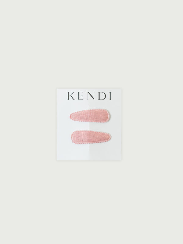 2-Pack Hair Clip Set Baby-Kids : Accessories : Clips Kendi Baby Hair Clip Set, 2-Pack Kendi | Colored Organics®