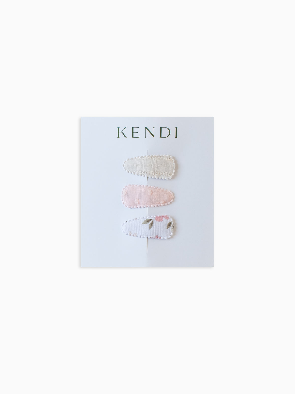 Mini Clip Set 3-Pack Baby-Kids : Accessories : Clips Kendi Mini Clip Set 3-Pack for Babies and Kids | Colored Organics®