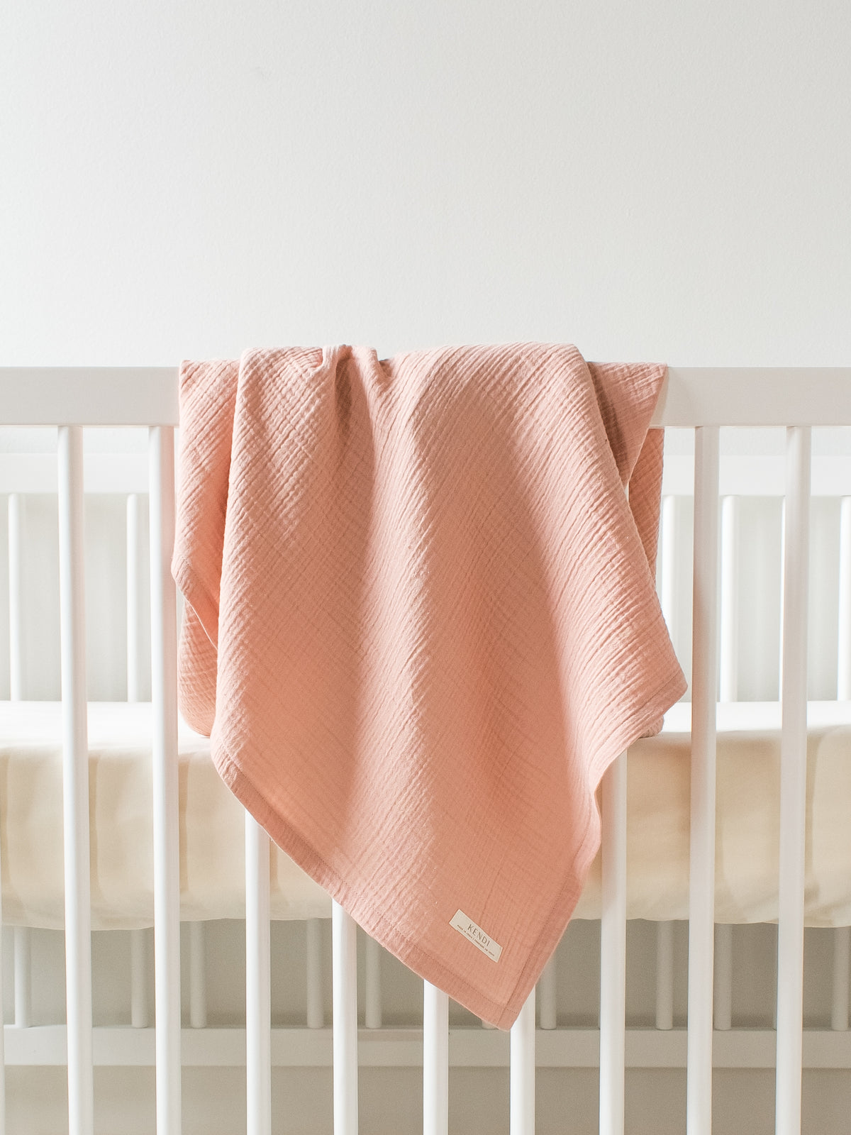 Classic Muslin Swaddle Blanket Baby : Accessories : Swaddle Blankets : Nursery : Blankets KENDI by Colored Organics Organic Muslin Swaddle Blanket, 46 inch | Colored Organics®