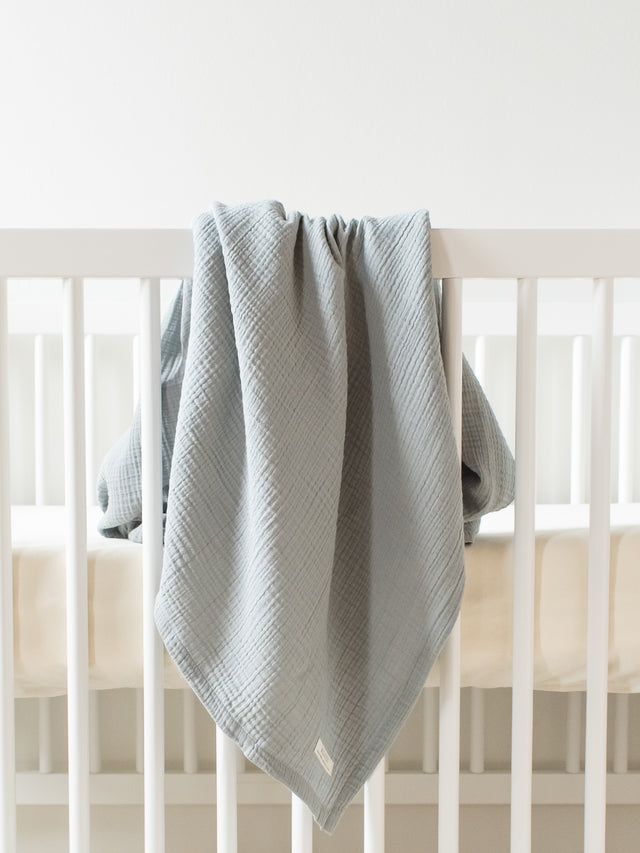 Muslin Swaddle Blanket Baby :Accessories :Swaddle Blankets :Nursery :Blankets Colored Organics 