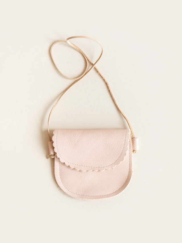 Toddler Scalloped Leather Purse Baby : Accessories : Gear Sun & Lace Toddler Scalloped Leather Purse