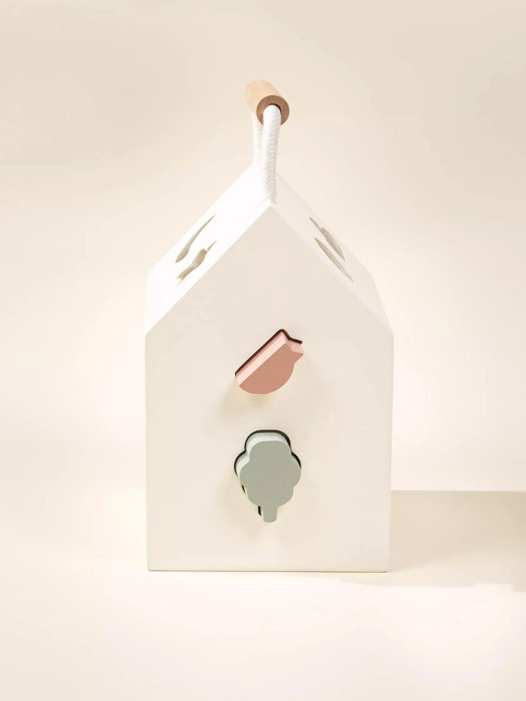 Wooden Shapes Sorting House Kids : Toys : Blocks Coco Village Wooden Shapes Sorting House Baby | Colored Organics®