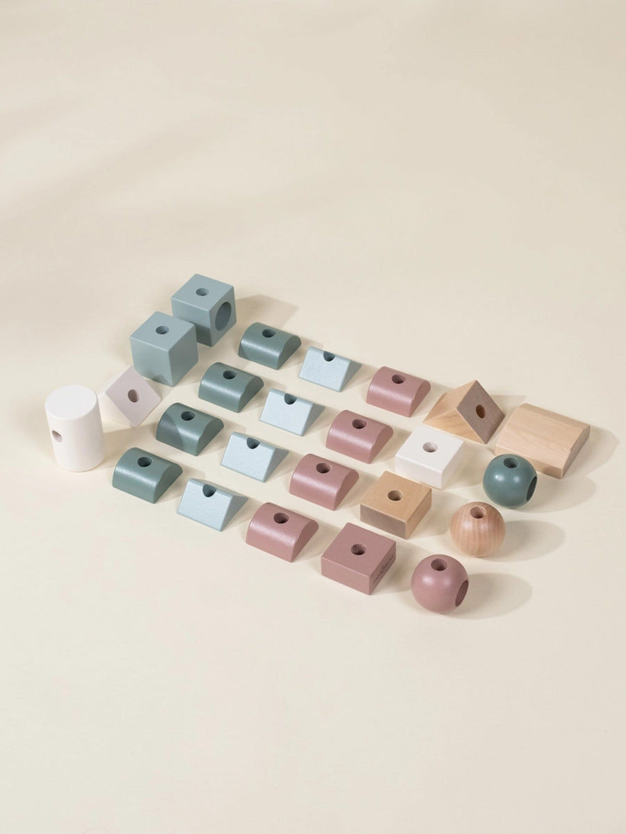 Oversized Wooden Stacking Train