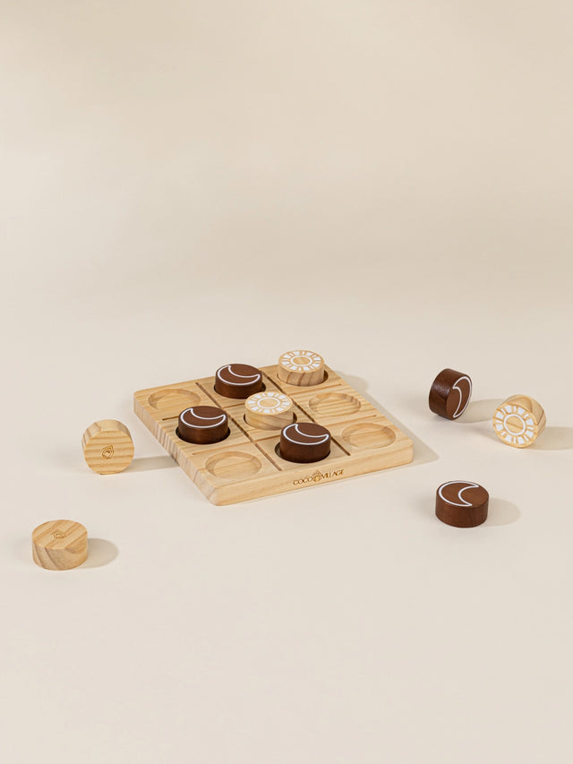Wooden Tic Tac Toe Play Set Kids :Toys :Wooden Coco Village 