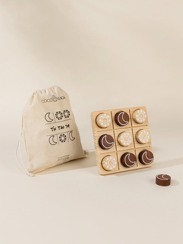 Wooden Tic Tac Toe Play Set Kids :Toys :Wooden Coco Village 