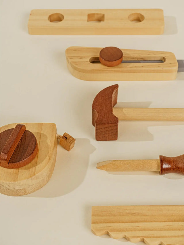 Wooden Tool Playset Kids : Toys : Learning : Wooden Coco Village 