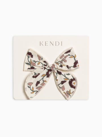 Poplin Bow Clip Sale : Baby-Kids : Accessories : Bows : Clips Kendi Poplin Bow Clip for Babies and Kids | Colored Organics®
