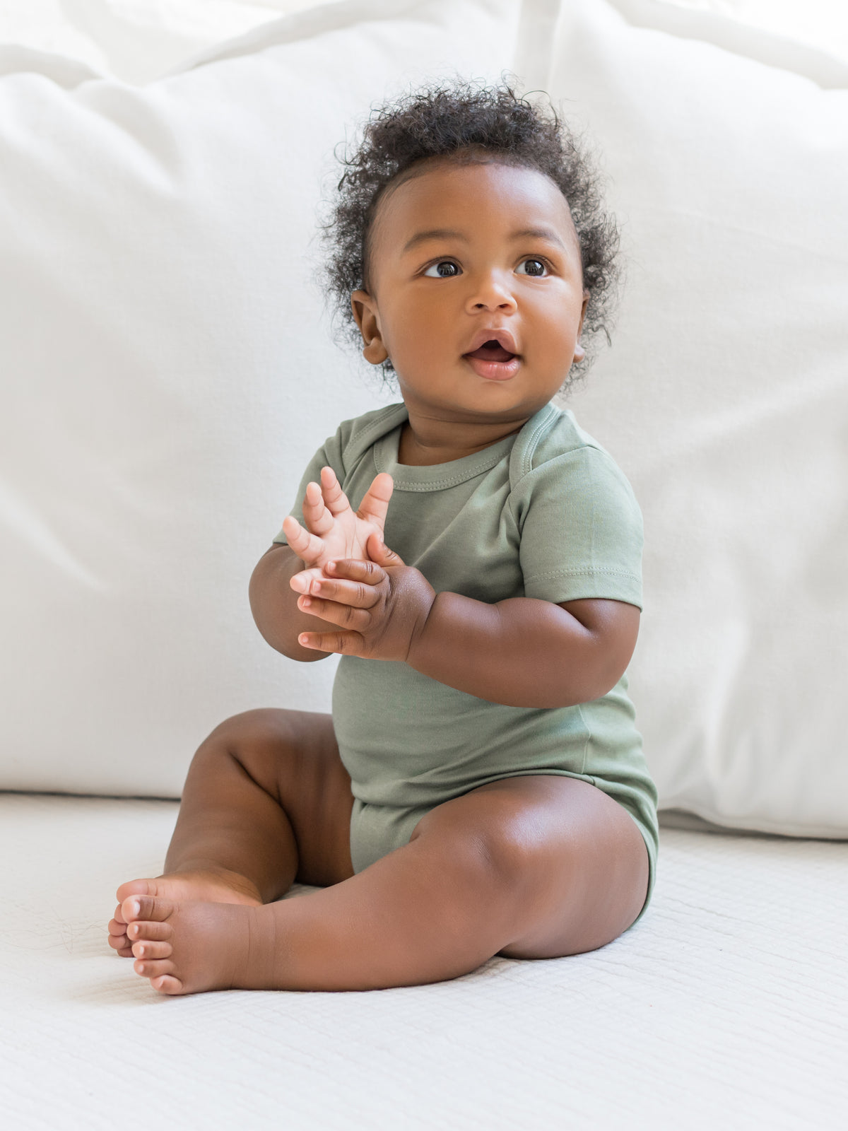 Classic Short Sleeve Bodysuit Baby : One Pieces : Bodysuits : Short Sleeves Colored Organics Short Sleeve Organic Baby Bodysuit | Colored Organics®