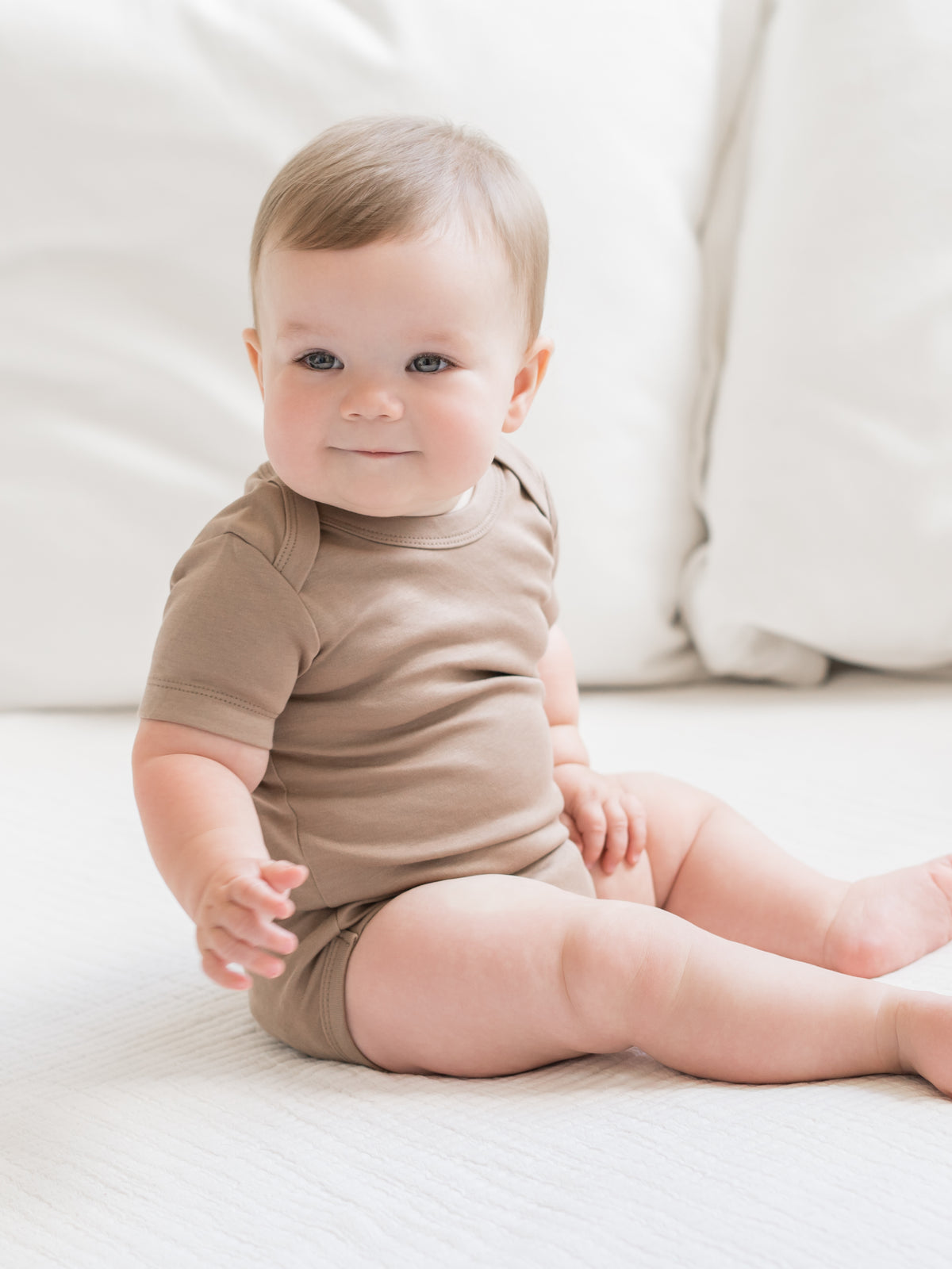 Classic Short Sleeve Bodysuit Baby : One Pieces : Bodysuits : Short Sleeves Colored Organics Short Sleeve Organic Baby Bodysuit | Colored Organics®