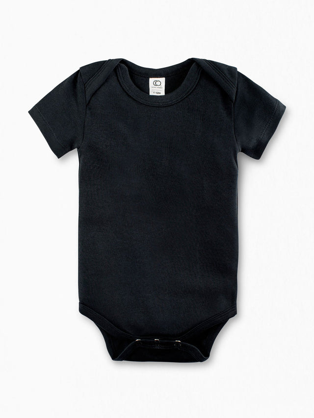 Classic Short Sleeve Bodysuit Baby :One Pieces :Bodysuits :Short Sleeves Colored Organics Baby Short Sleeve Bodysuit - Girl &Boy - Organic