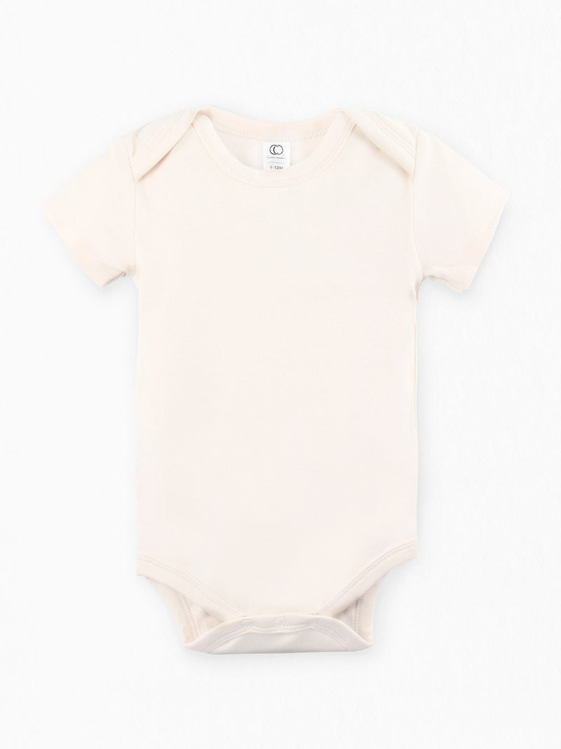 Devops Barcode' Organic Short-Sleeved Baby Bodysuit