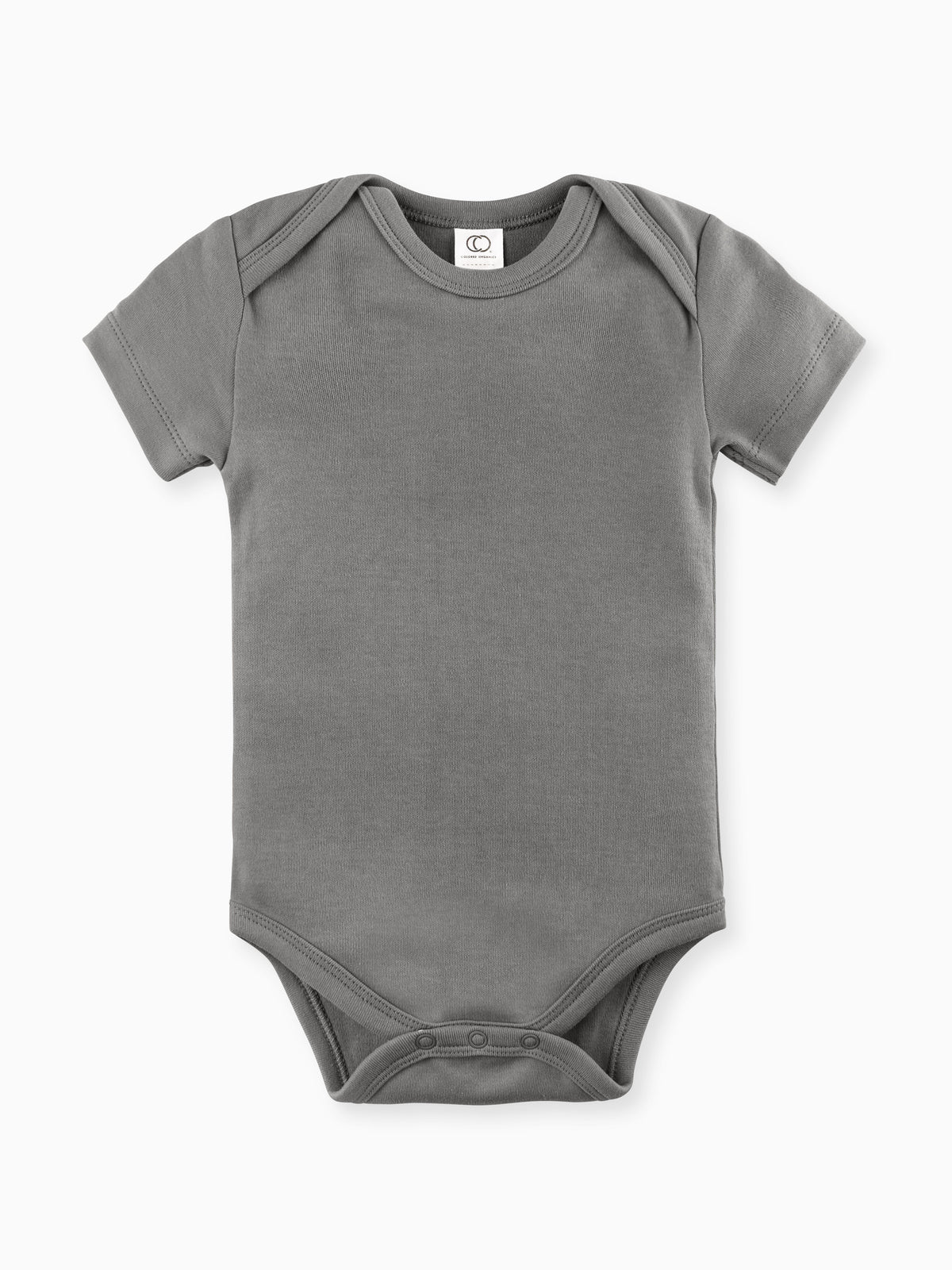 Classic Short Sleeve Bodysuit Baby : One Pieces : Bodysuits : Short Sleeves Colored Organics Short Sleeve Organic Baby Bodysuit | Colored Organics®
