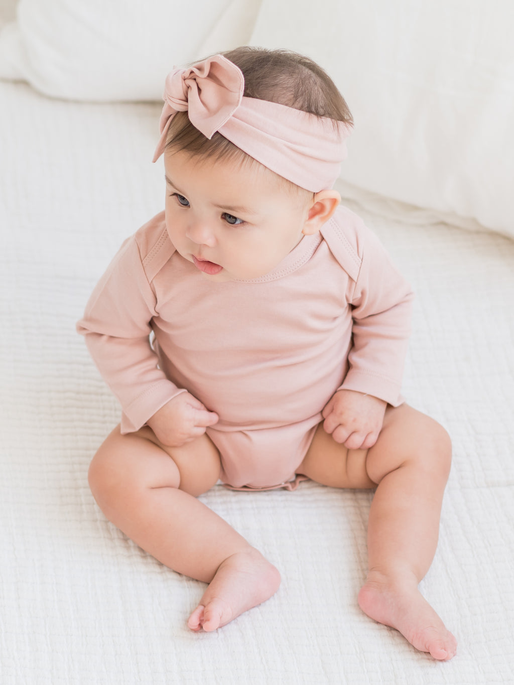 Classic Long Sleeve Bodysuit Baby : One Pieces : Bodysuits : Long Sleeves Colored Organics Organic Cotton Long Sleeve Baby Bodysuit | Colored Organics®