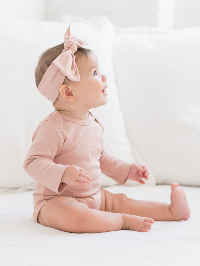 Classic Long Sleeve Bodysuit Baby :One Pieces :Bodysuits :Long Sleeves Colored Organics Baby Long Sleeve Bodysuit - Girls &Boys - Organic